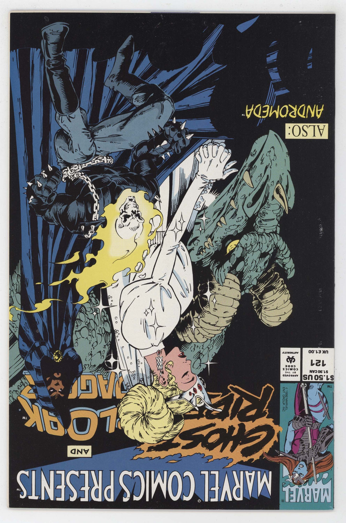 Marvel Comics Presents 121 1993 NM- 9.2 Wolverine Ghost Rider Venom Sam Kieth