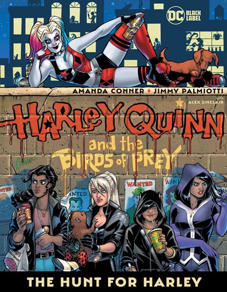 HARLEY QUINN AND THE BIRDS OF PREY THE HUNT FOR HARLEY TP DC