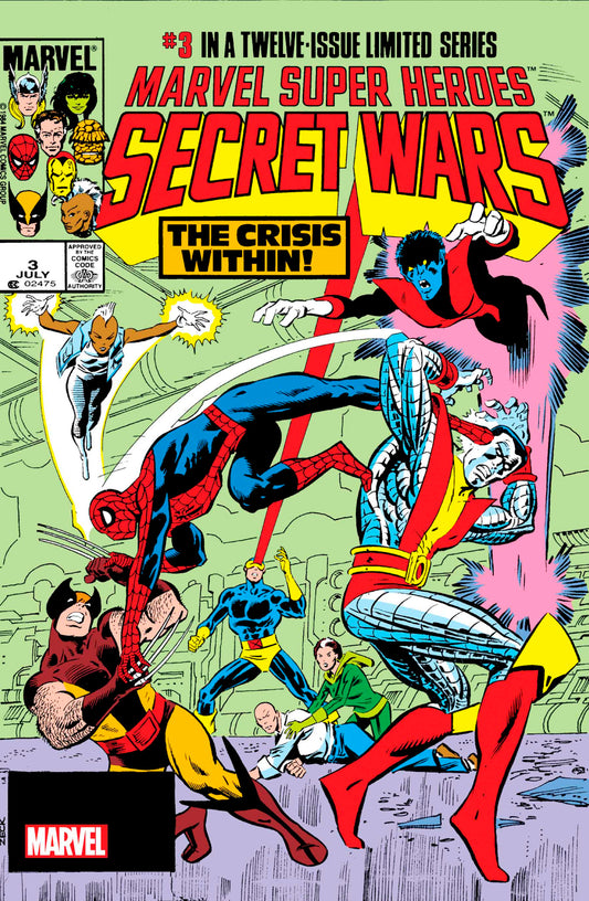 Msh Secret Wars #3 B Facsimile Edition Foil Variant (03/13/2024) Marvel