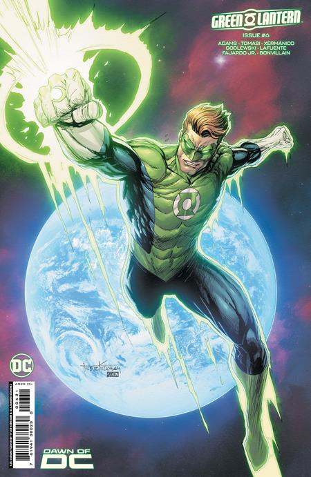 Green Lantern #6 D 1:25 Tyler Kirkham Card Stock Variant (12/12/2023) Dc