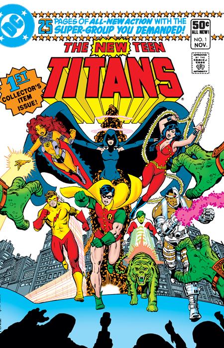 New Teen Titans #1 Facsimile Edition B George Perez & Dick Giordano Foil Variant (12/26/2023) Dc