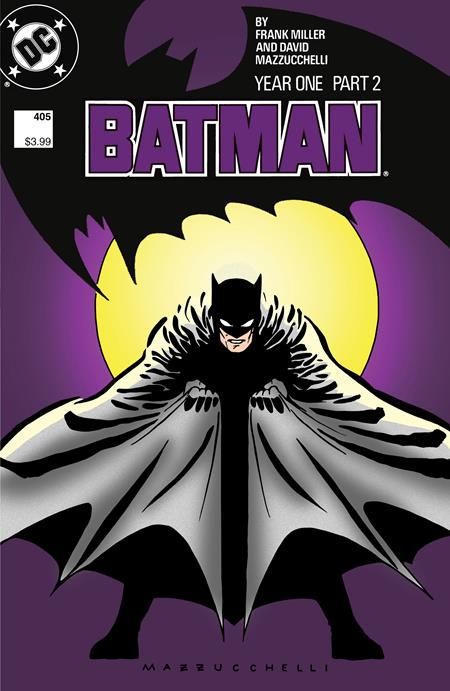 Batman #405 Facsimile Edition A David Mazzucchelli (12/12/2023) Dc