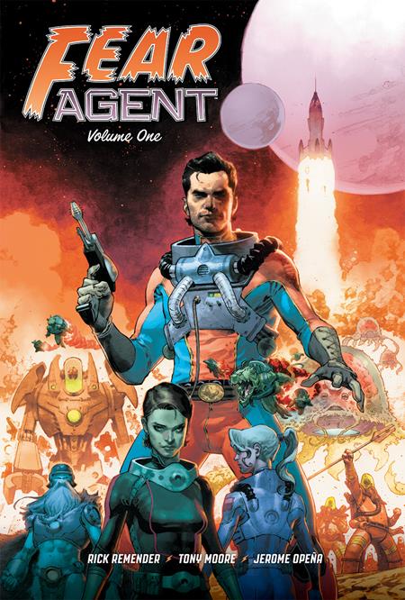 FEAR AGENT 20TH ANNIVERSARY DELUXE EDITION HC VOL 01 CVR B OPENA VAR (12/20/2023) IMAGE COMICS