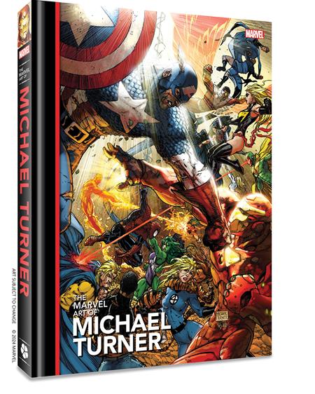 Marvel Art Of Michael Turner Hc Direct Market Ed (12/11/2024) Clover Press