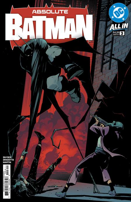 Absolute Batman #3 A Nick Dragotta Scott Snyder (12/18/2024) Dc