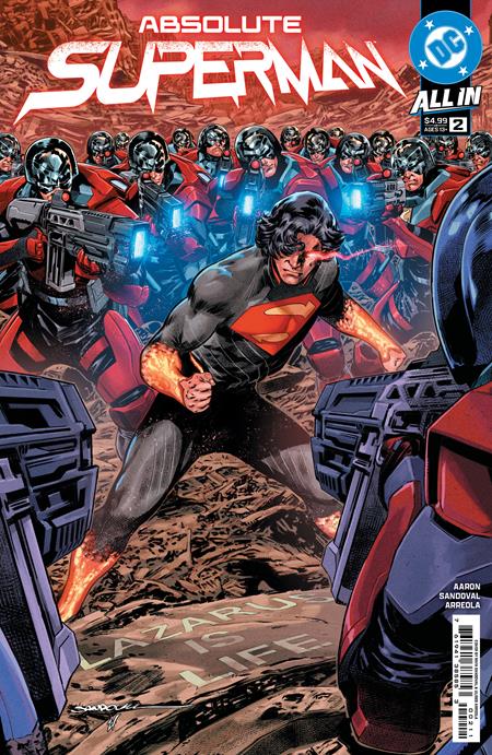 Absolute Superman #2 A Rafa Sandoval Jason Aaron (12/04/2024) Dc