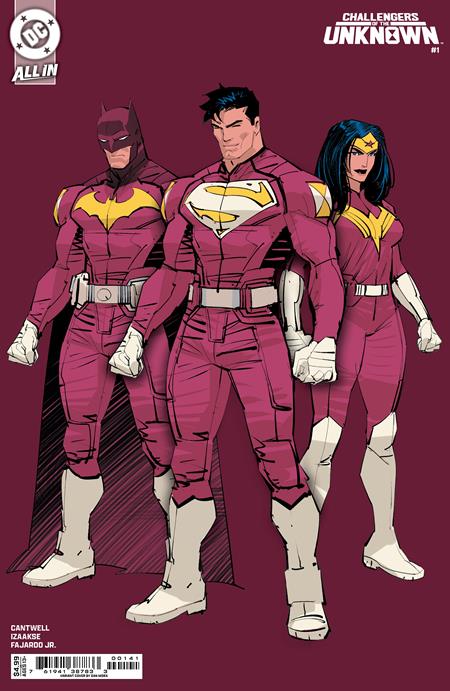 Challengers Of The Unknown #1 (Of 6) D Dan Mora Design Variant (12/18/2024) Dc