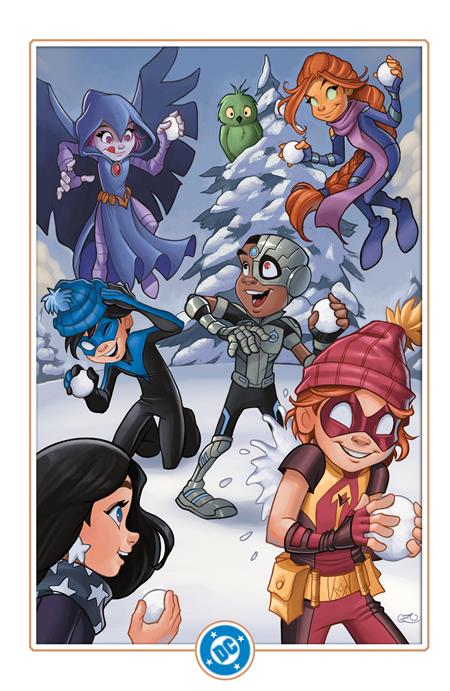 Titans #18 D Chrissie Zullo Dc Winter Wonderland Variant (12/18/2024) Dc