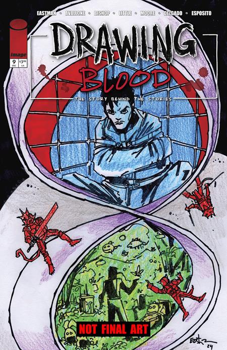 Drawing Blood #9 (Of 12) A Kevin Eastman (12/26/2024) Image