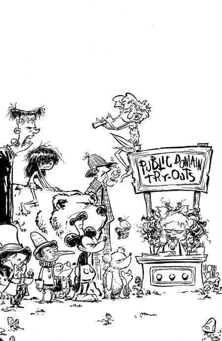 I Hate Fairyland (2022) #18 D 1:25 Skottie Young B&W Virgin Variant (12/04/2024) Image