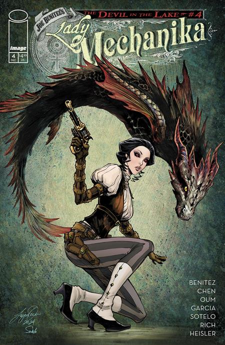 Lady Mechanika The Devil In The Lake #4 (Of 4) B Siya Oum Variant (12/11/2024) Image