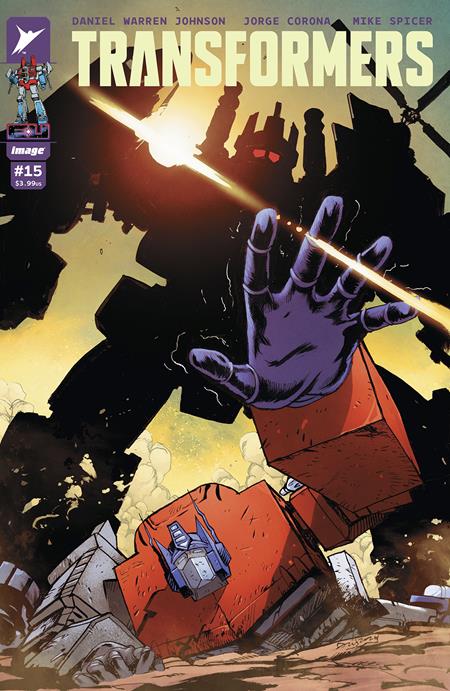 Transformers #15 A Daniel Warren Johnson & Mike Spicer (12/11/2024) Image