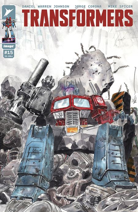 Transformers #15 F 1:100 Dustin Nguyen Foil Variant (12/11/2024) Image