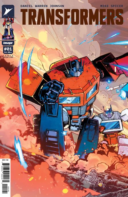 Transformers #1 10th Print I Andrei Bressan Connecting Variant (12/18/2024) Image