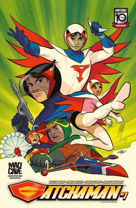 Gatchaman #1 Michael Cho Convention Exclusive Variant (12/04/2024) Mad Cave