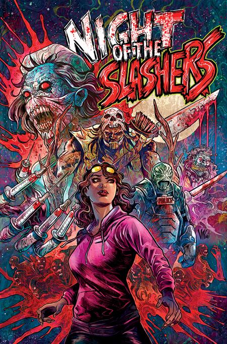 Night Of The Slashers #3 B Vincenzo Riccardi Variant (12/11/2024) Magma