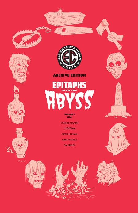 Ec Epitaphs From The Abyss #6 (Of 12) E 1:50 Rian Hughes Ec Archive Edition Variant (12/18/2024) Oni