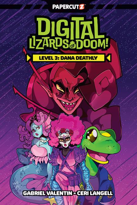 Digital Lizards Of Doom Tp Vol 03 Dana Deathly (12/18/2024) Papercutz