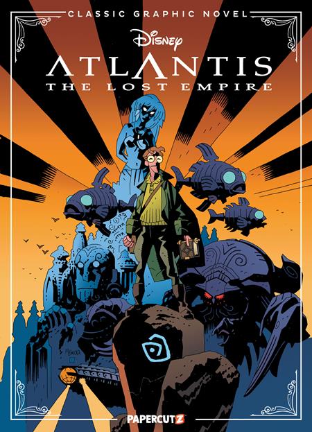 Disney Classic Graphic Novel Atlantis Hc (12/18/2024) Papercutz