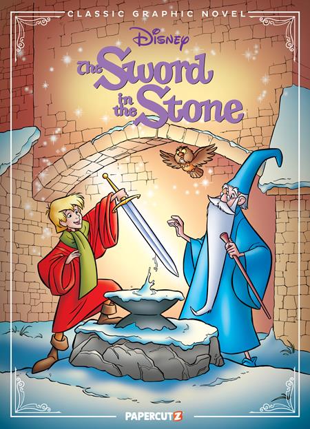 Disney Classic Graphic Novel Sword In The Stone Hc (12/18/2024) Papercutz