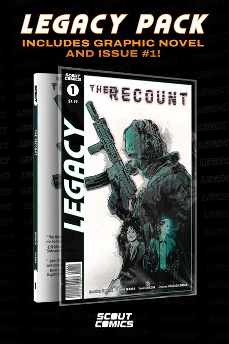 Recount Vol 01 Scout Legacy Collectors Pack #1 And Complete Tp (Nonstop) (12/26/2024) Scout