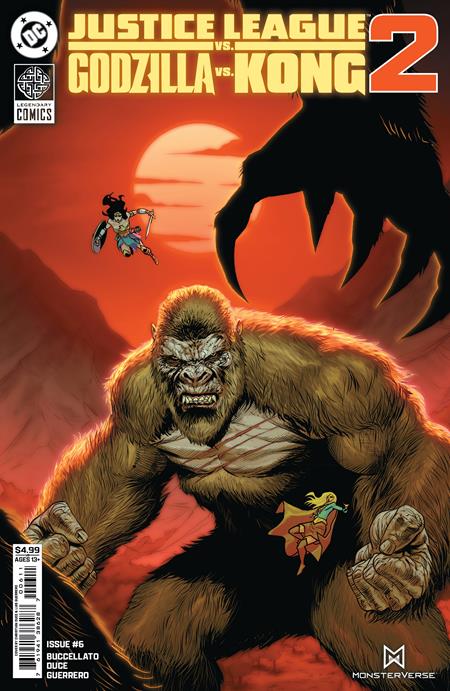 Justice League Vs Godzilla Vs Kong 2 #6 (Of 7) A Christian Duce Brian Buccellato (12/24/2025) Dc