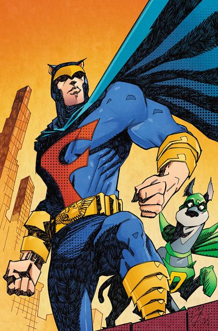 Blue Falcon & Dynomutt #4 H 1:15 John Mccrea Virgin Variant (12/03/2025) Dynamite - Golden Apple Comics