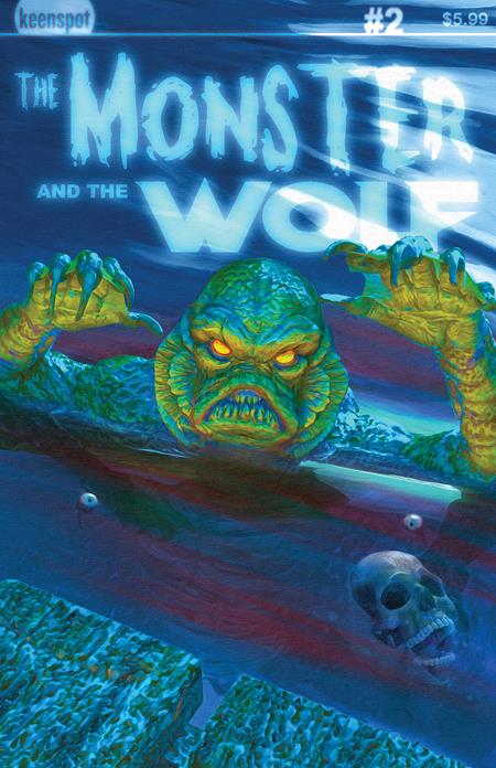 Mark Spears Monsters The Monster & The Wolf #2 E Mark Spears Deep Impact Variant (01/14/2026) Ex Posse