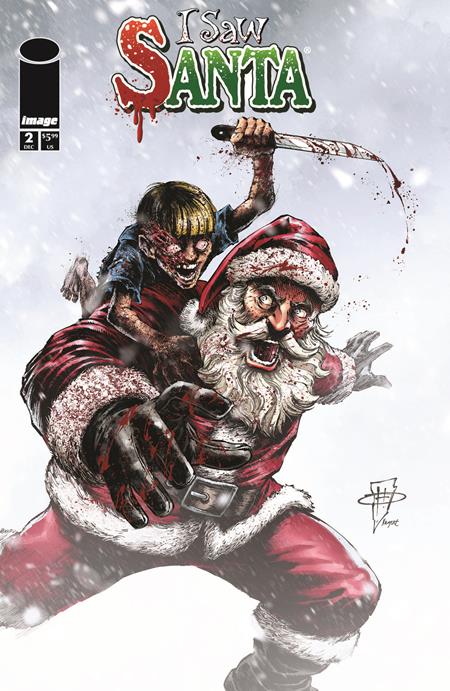 I Saw Santa A Spawn Universe Christmas Story #2 (Of 2) C Daniel Henriques Variant (12/24/2025) Image - Golden Apple Comics