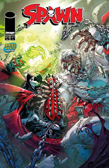 Spawn #373 C Brett Booth Invincible Team Up Variant (03/04/2026) Image