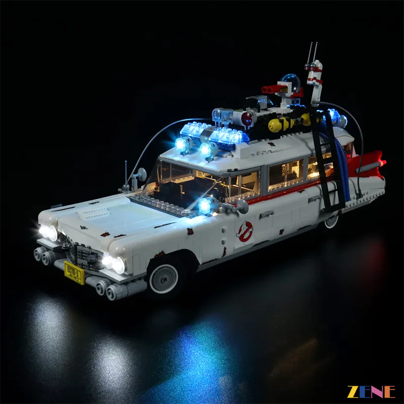 Light Kit for LEGO Ghost Busters ECTO-1 #10274 (Ver. 2 Halloween)