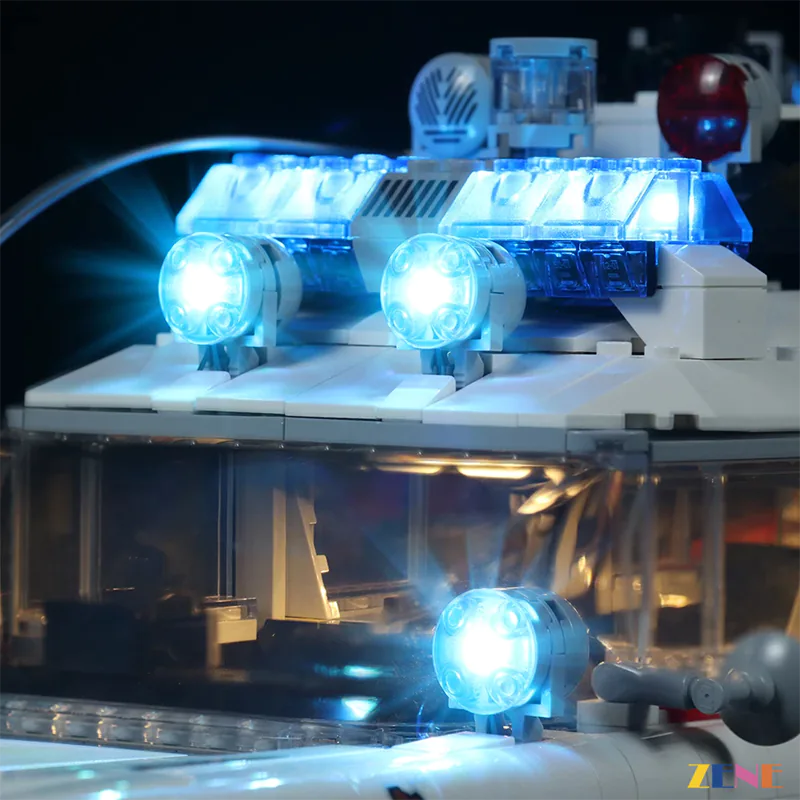 Light Kit for LEGO Ghost Busters ECTO-1 #10274 (Ver. 2 Halloween)