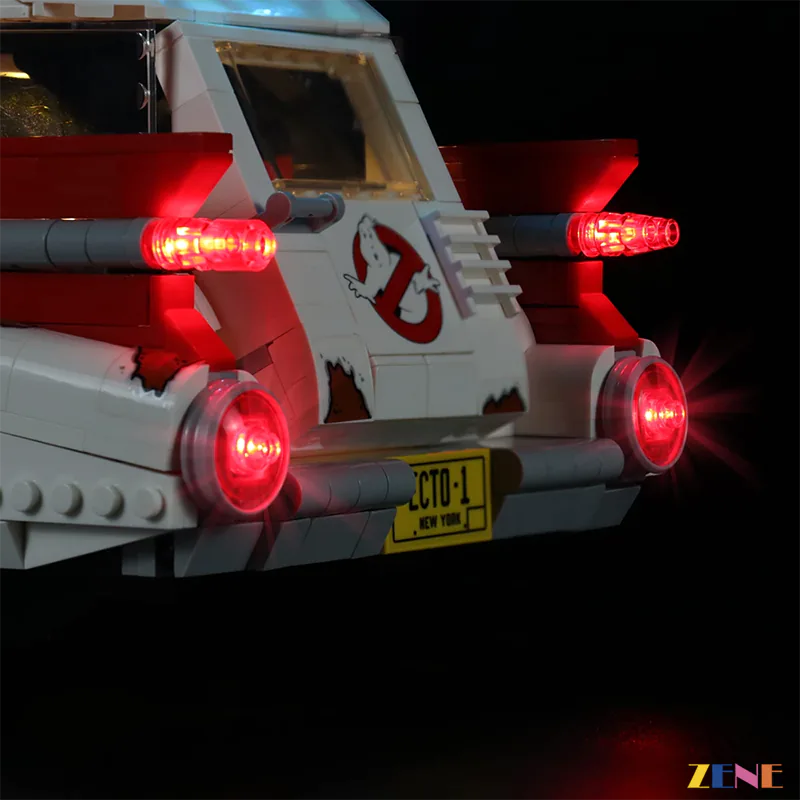 Light Kit for LEGO Ghost Busters ECTO-1 #10274 (Ver. 2 Halloween)