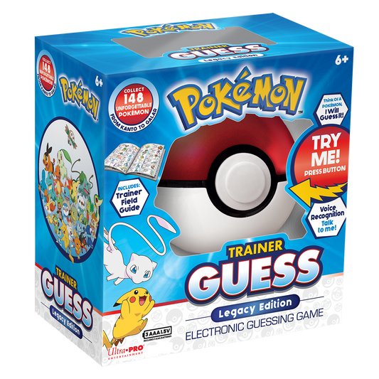 Pokémon Trainer Guess Legacy: An Electronic Game for Ages 6 and up