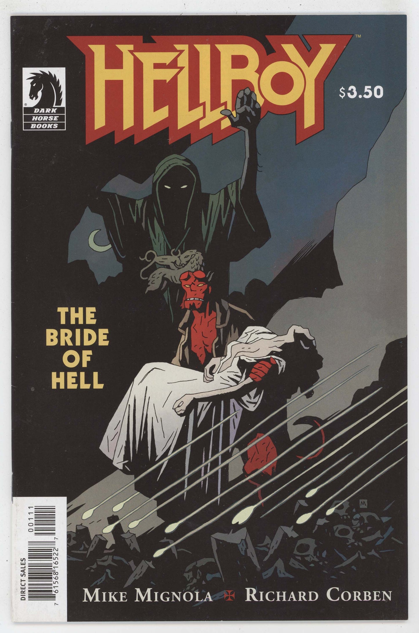 Hellboy Bride Of Hell 0 1 Dark Horse 2009 NM Mike Mignola Richard Corben