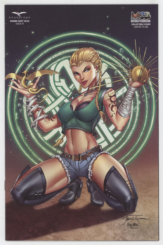 Grimm Fairy Tales 37 Zenescope 2020 NM Jamie Tyndall Motor City Gretel GGA