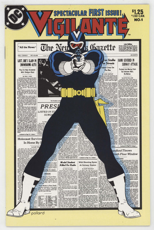 Vigilante 1 DC 1983 NM Keith Pollard Marv Wolfman