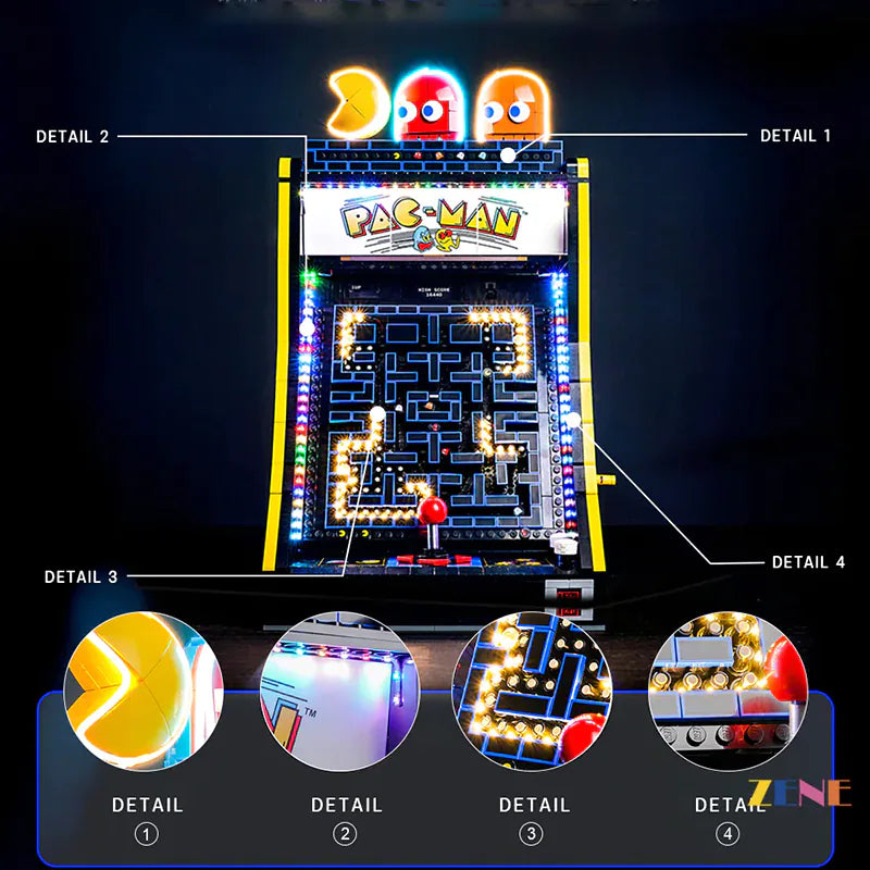 Light Kit for LEGO PAC-MAN Arcade #10323