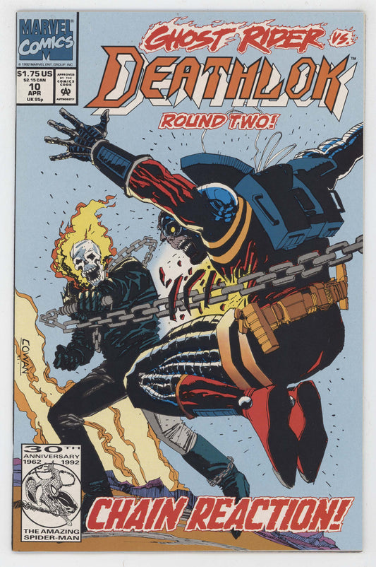 Deathlok 10 Marvel 1992 NM Denys Cowan