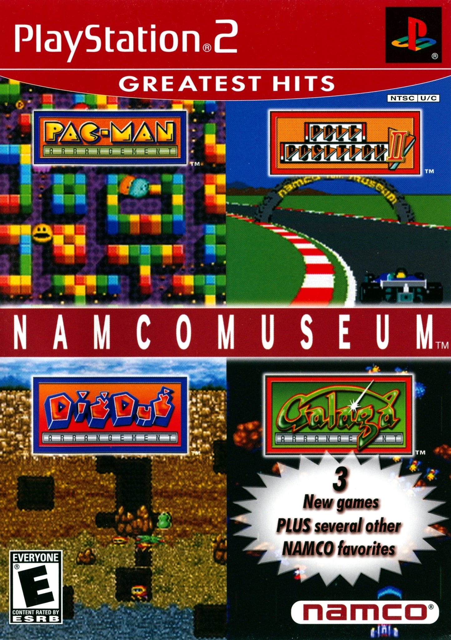 Namco Museum (Greatest Hits) (Playstation 2)