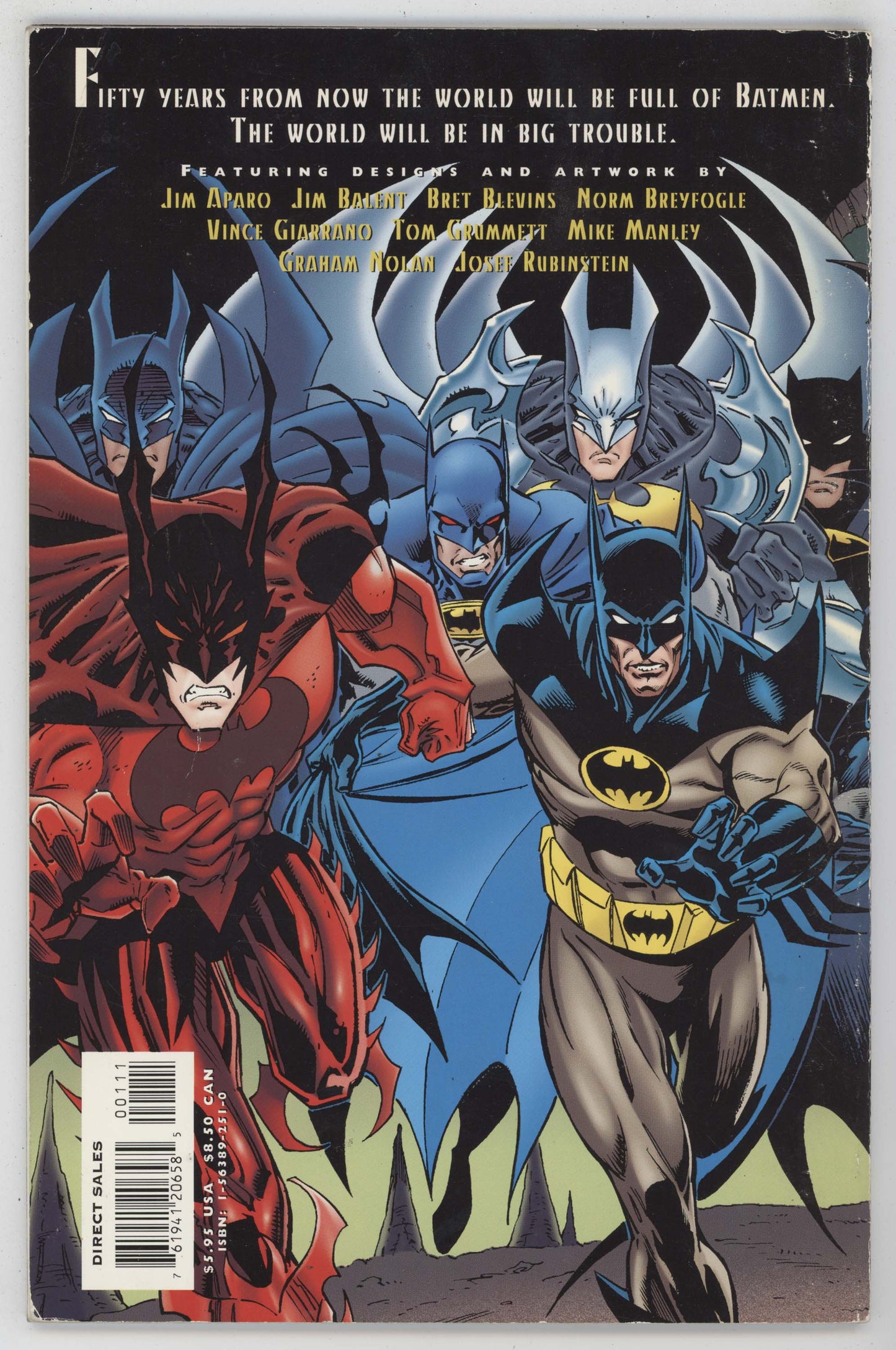 Batman Brotherhood Of The Bat GN 1 DC 1995 FN Elseworlds Jim Aparo Doug Moench