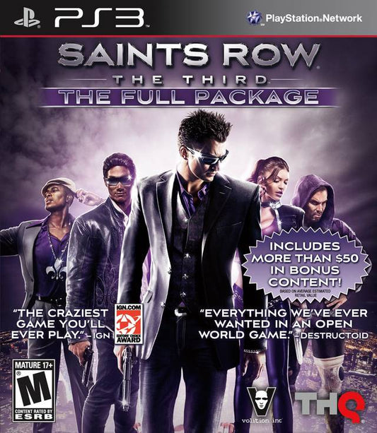 Saint's Row The Third: The Full Package (Playstation 3)