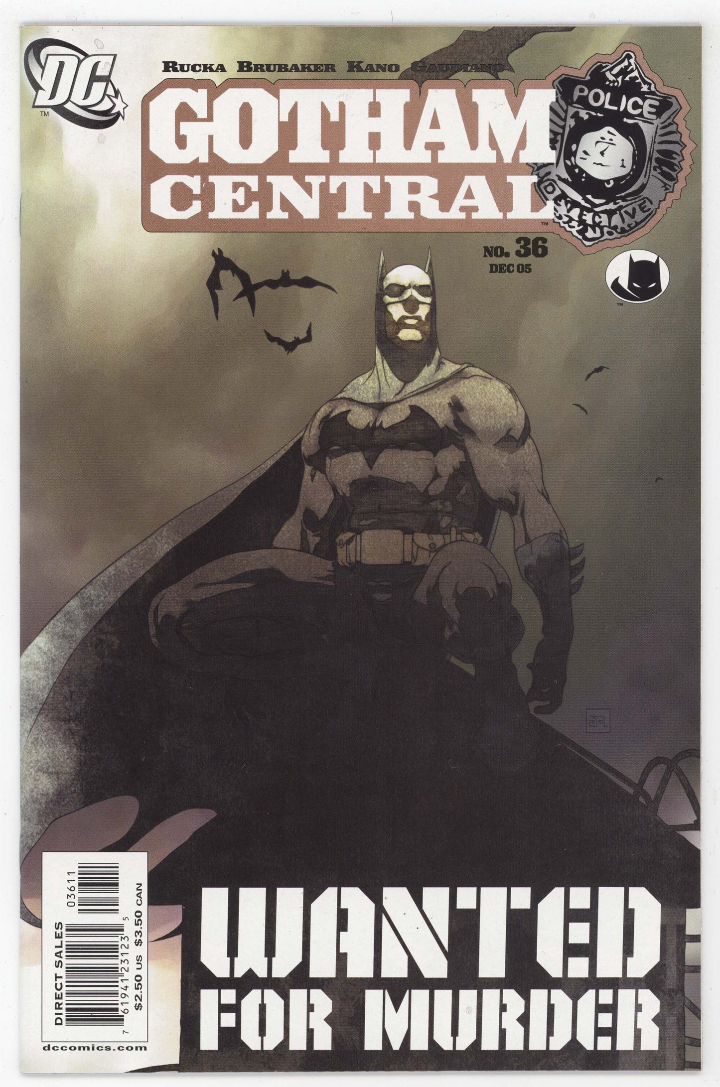 Gotham Central 36 DC 2006 NM Joshua Middleton Robin Batman