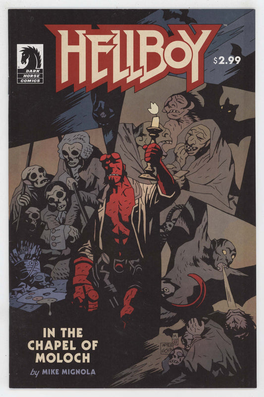 Hellboy In The Chapel Of Moloch 0 1 Dark Horse 2008 NM Mike Mignola