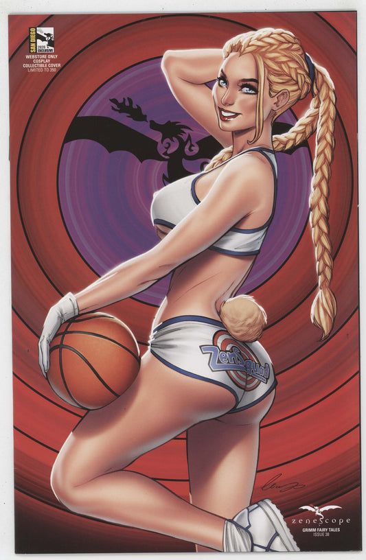 Grimm Fairy Tales 38 Zenescope 2020 NM- 9.2 Elias Chatzoudis Space Jam Cosplay