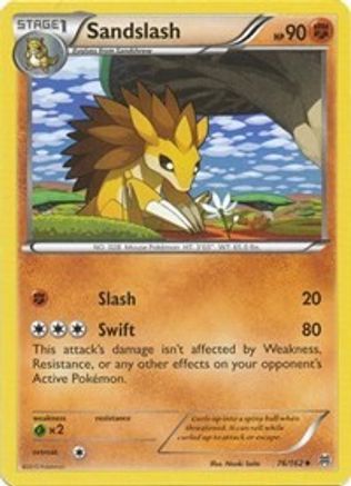 Sandslash 076/162 - XY  BREAKthrough
