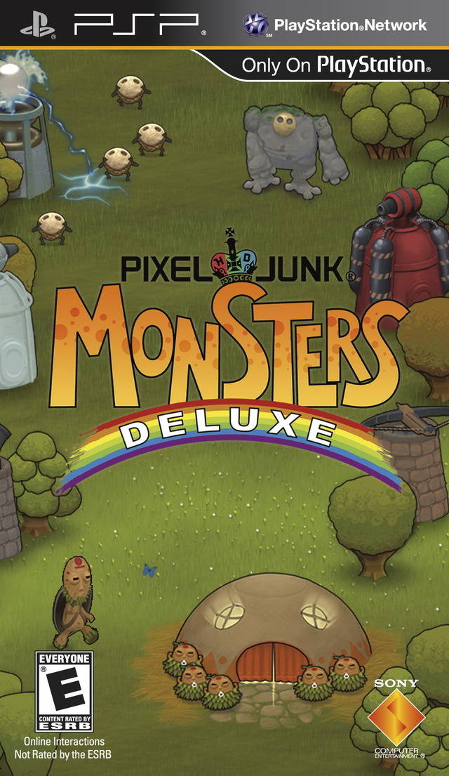 Pixel Junk Monsters Deluxe (PSP)