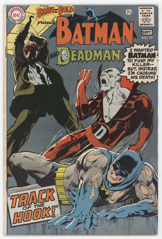 Brave And The Bold 79 DC 1968 FN Batman Deadman Neal Adams