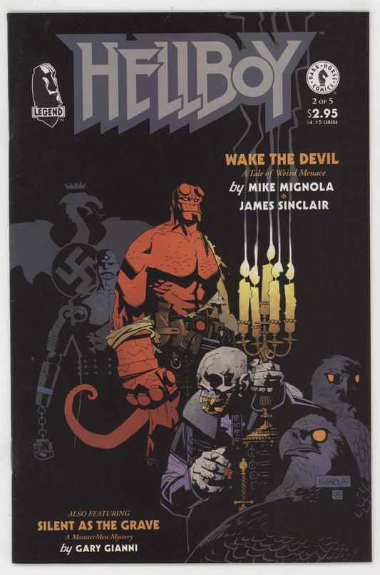 Hellboy Wake The Devil 2 Dark Horse 1996 NM- 9.2 Mike Mignola