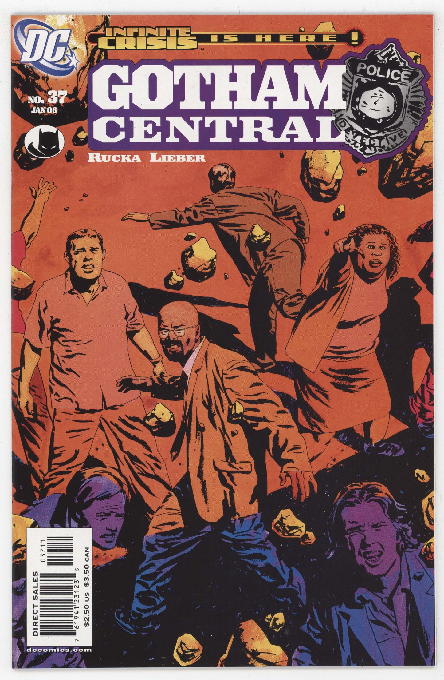 Gotham Central 37 DC 2006 NM Steve Lieber Crispus Allen